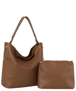 Fashion 2-in-1 Shouler Bag QF-0087-M TAN